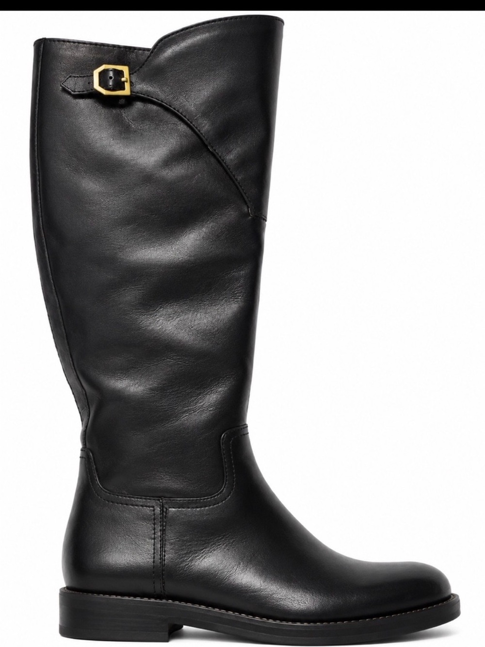 Cole Haan Black Leather Riding Boots Sz 7